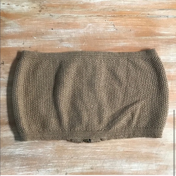 KNITTED TUBE TOP - Picture 5 of 5